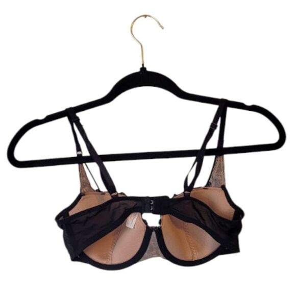 Adore Me Women's Black Lace Bra Size 32D - Picture 2 of 5